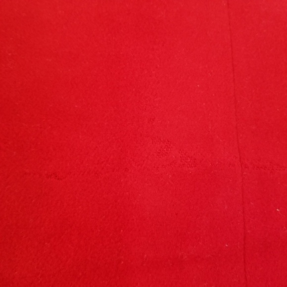 Vintage Gap Little Girl Red Button Front Coat Med - Picture 4 of 7